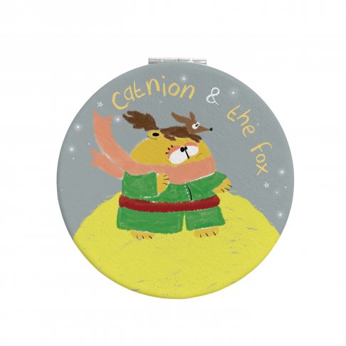 【皮革小圓鏡】小王子&狐狸