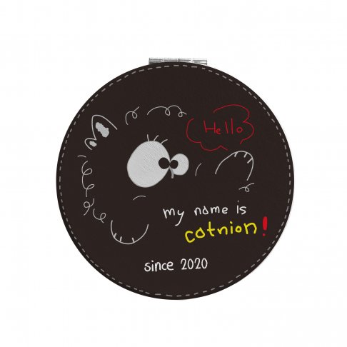 【皮革小圓鏡】發光